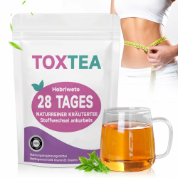 28 Tage Detox Tee zum Abnehmen – Natürliche Kräutermischung mit Lotusblatt, Wintermelone, Cassia-Samen, Hawthorn & Grüner Tee – Unterstützt den Stoffwechsel und fördert eine gesunde Verdauung Lila Angebot bei HelloDeals