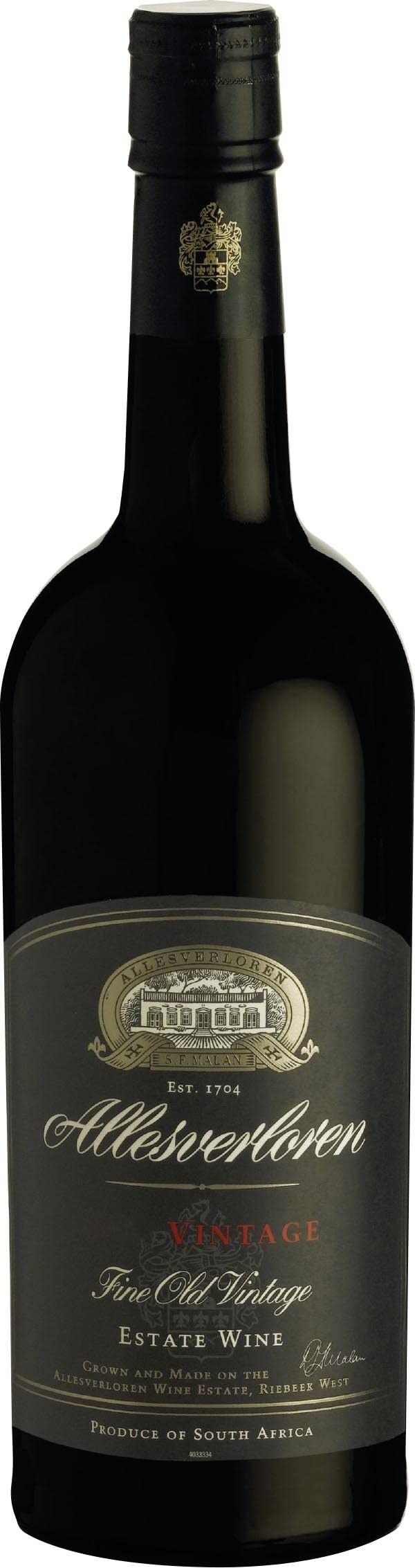 Allesverloren Fine Old Vintage trocken, Likörwein aus Südafrika (1 x 0.75l) Rot 0,75 l Angebot bei HelloDeals