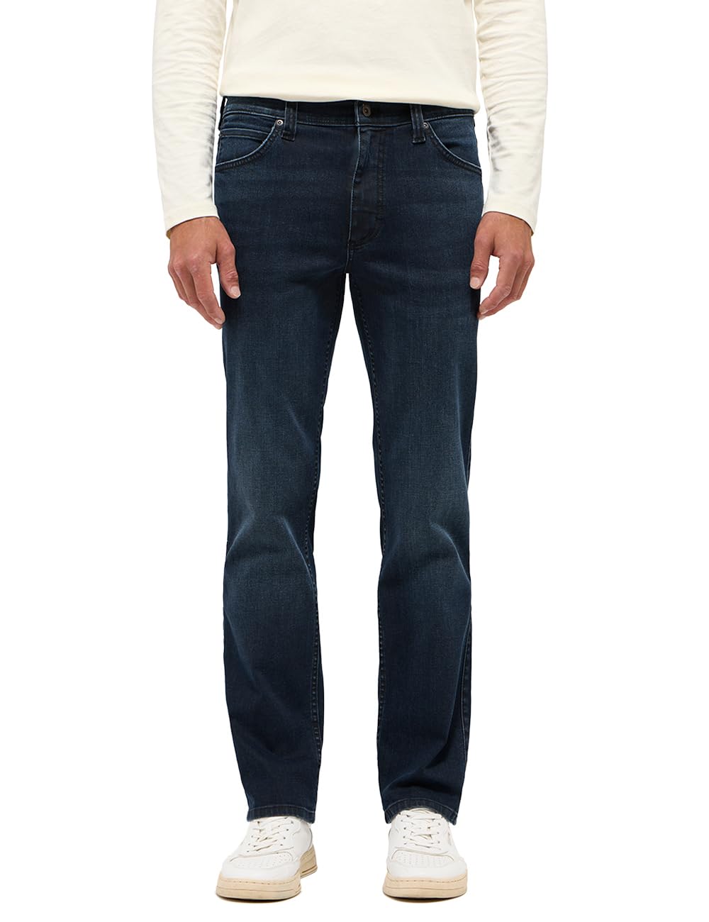 Mustang Herren Straight Jeans Tramper 48W / 32L Blau Angebot bei HelloDeals