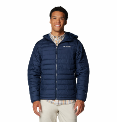Columbia Herren Powder Lite Kapuzenjacke Collegiate Navy L Angebot bei HelloDeals