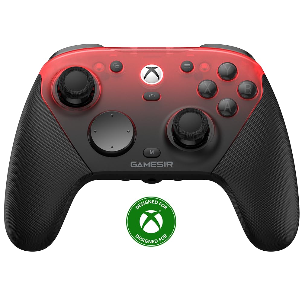 GameSir G7 Pro 1000Hz Controller mit Ladestation für Xbox Series X|S, Xbox One, Windows 10/11 & Android – TMR Joysticks, verstellbare Trigger & 4 programmierbare Tasten – Shadow Ember Angebot bei HelloDeals