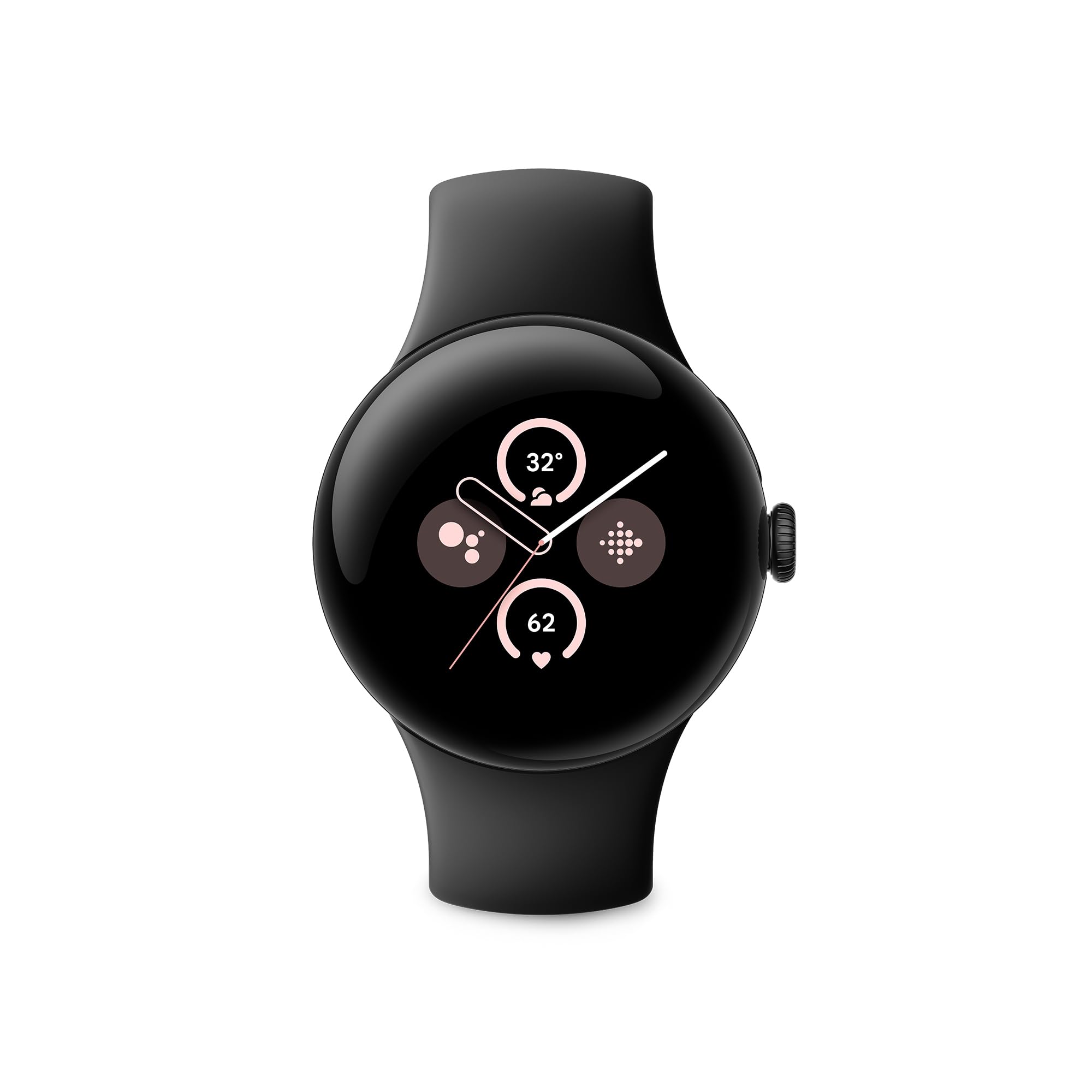 Google Pixel Watch 2 – Herzfrequenzmessung, Stressmanagement, Sicherheitsfunktionen – Android – Aluminiumgehäuse in Matte Black – Sportarmband in Obsidian – WLAN (Generalüberholt) Angebot bei HelloDeals