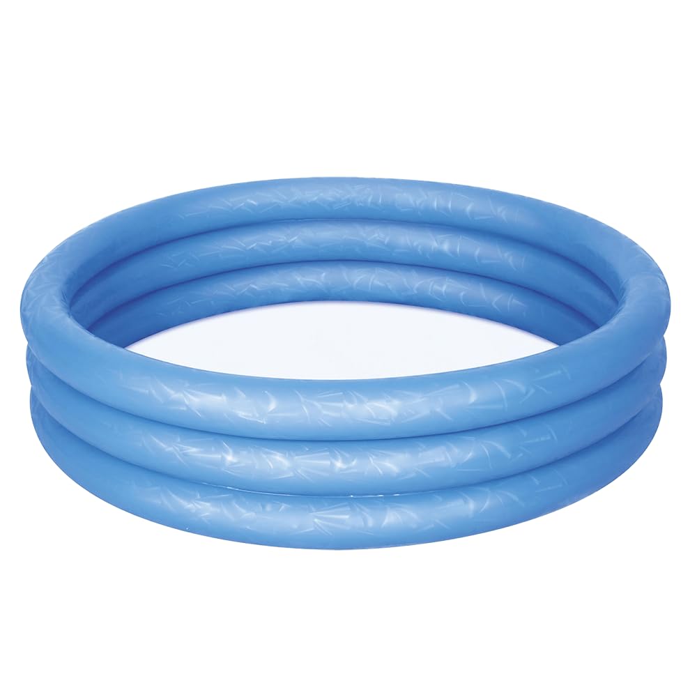 Baby Spielbecken 122x25 cm | blau 122 x 122 x 25 cm (Blau) Angebot bei HelloDeals