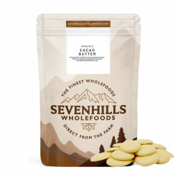 Sevenhills Wholefoods Kakaobutter Bio 500g, Rein und Natürlich, Premium Qualität 500 g (1er Pack) Angebot bei HelloDeals
