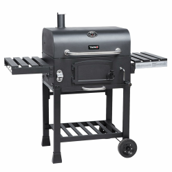 TAINO HERO XL BBQ Smoker GRILLWAGEN Holzkohle Grill Grillkamin Standgrill Räucherofen Zubehör HERO XL Grill Angebot bei HelloDeals