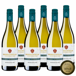 Oberrotweiler Muskateller QbA - Weißwein lieblich, frisch fruchtig süß im Geschmack - Badischer Qualitäts-Wein, Anbaugebiet Kaiserstuhl (6 x 0,75 l) Angebot bei HelloDeals