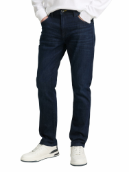 Tom Tailor Herren TTJOSH Regular Slim Jeans 33W / 32L 10115 - Clean Rinsed Blue Denim Angebot bei HelloDeals