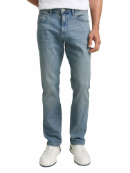 Tom Tailor Herren TTMARVIN Straight Jeans mit Stretch 36W / 30L 10141 - Stone Blue Denim Angebot bei HelloDeals