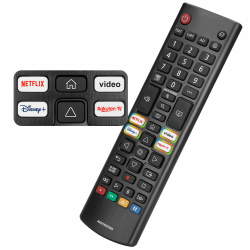 Universeller Ersatz für LG-Smart-TV-Fernbedienung, verbesserte Infrarot-LG, mit Netflix, Disney+, Rakuten TV-Tasten LG TV Remote with Shortcut Buttons Angebot bei HelloDeals