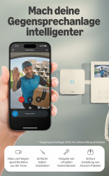 Ring Intercom Video + zusätzlichem Schnellwechsel-Akkupack und Ladestation von Amazon | Fernentriegelung, Selbstinstallation Angebot bei HelloDeals