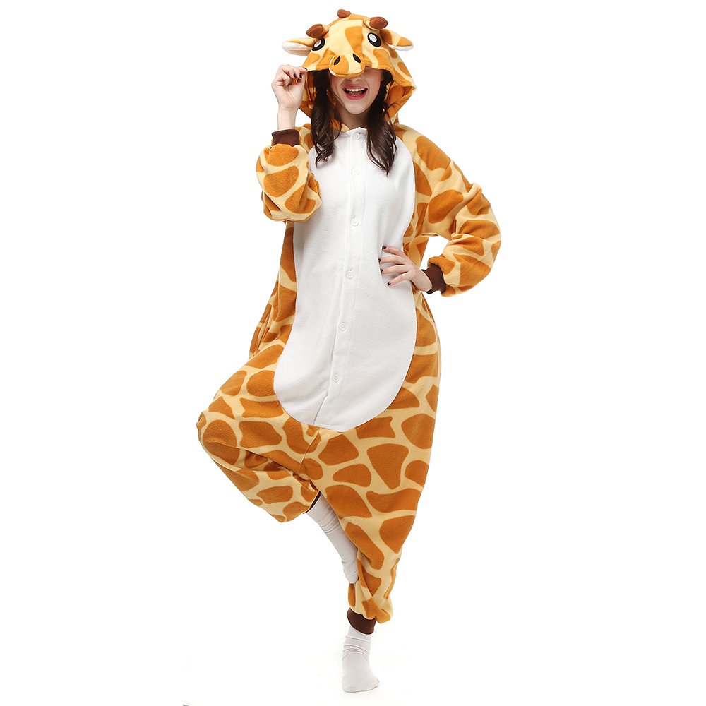 Onesie Pyjama Animal Costume Cosplay Unisex-Erwachsene Herbst und Winter Tier Pyjama Lty48 M Angebot bei HelloDeals