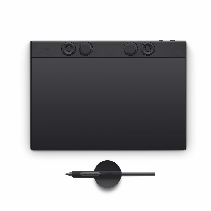 Wacom Intuos Pro Medium – Innovatives Grafiktablett inkl. Wacom Pro Pen 3, kompakt & leicht – Vielseitige Wahl als Zeichentablett für Illustratoren, Designer & Bildbearbeiter Medium 2025 Edition Angebot bei HelloDeals