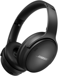 Bose QuietComfort 45 kabellose Noise-Cancelling-Bluetooth-Kopfhörer, Mikro, Einheitsgröße, Schwarz (Generalüberholt) Angebot bei HelloDeals