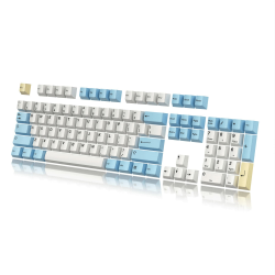 Custom Keycaps | Dye Sublimation PBT Keycap Set for Mechanical Keyboard | 139 Keys | Cherry Profile | ANSI US-Layout | Compatible with Cherry MX, Gateron, Kailh, Outemu | Pegaso 139 Keys Pegaso Angebot bei HelloDeals