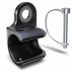 Fahrradanhänger Kupplung für Thule Chariot & Coaster, Stabile Fahrrad Anhängerkupplung mit Sicherheitsstift, Fahrradkupplung für Hundeanhänger, Kinderanhänger, Lastenanhänger Schwarz - für Thule Chariot & Coaste Angebot bei HelloDeals