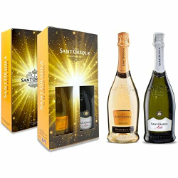 Sant'Orsola Prosecco D.O.C. Millesimato + Asti DOCG Schaumwein (2 x 0.75 l) Angebot bei HelloDeals