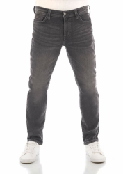 MUSTANG Jeans Herren Stretch Slim Fit Vegas Jeanshose Hose Denim Schwarz Grau Blau 30 31 32 33 34 36 38 40 42 44 36W / 32L Denim Black (4000-783) Angebot bei HelloDeals