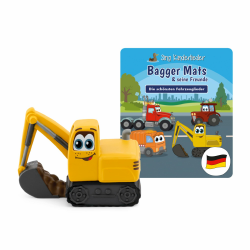 tonies Hörfigur für Toniebox, Sing Kinderlieder – Bagger Mats & Seine Freunde: Die schönsten Fahrzeuglieder, Kinderlieder für Kinder ab 3 Jahren, Spielzeit ca. 60 Minuten Angebot bei HelloDeals