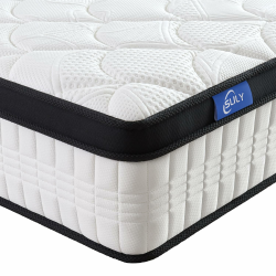 Matratze 140x200 cm Höhe 24cm, H3 H4 Mittelfest Orthopädische 7-Zonen Federkernmatratze 140x200 mit Komfortschaum Öko-Tex Zertifiziert, 480 Taschenfedern pro 2m² 140x200x24cm Angebot bei HelloDeals