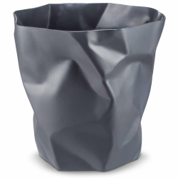 Essey Design Papierkorb Bin Bin 14L – Mülleimer aus Kunststoff, grau, ohne Deckel, Büro Papierkorb für Arbeitszimmer, Wohnzimmer & Homeoffice Classic graphite Angebot bei HelloDeals