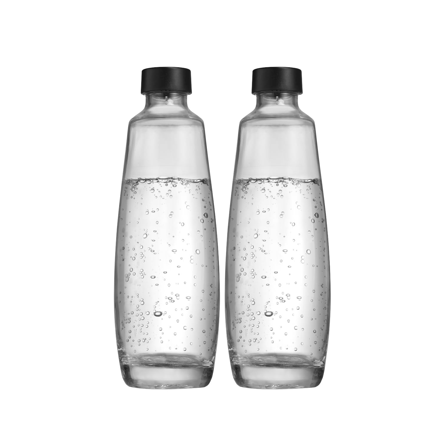 SodaStream 1L DUO Glasflasche | Spülmaschinenfest | Kompatibel für DUO und E-DUO | elegantes Design | 2er-Pack 1 l (2 Pack) Angebot bei HelloDeals