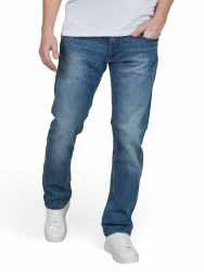 Replay Herren Jeans Grover Straight-Fit mit Comfort Stretch 36W / 32L Medium Blue Denim (Ma972z.000.917.009) Angebot bei HelloDeals