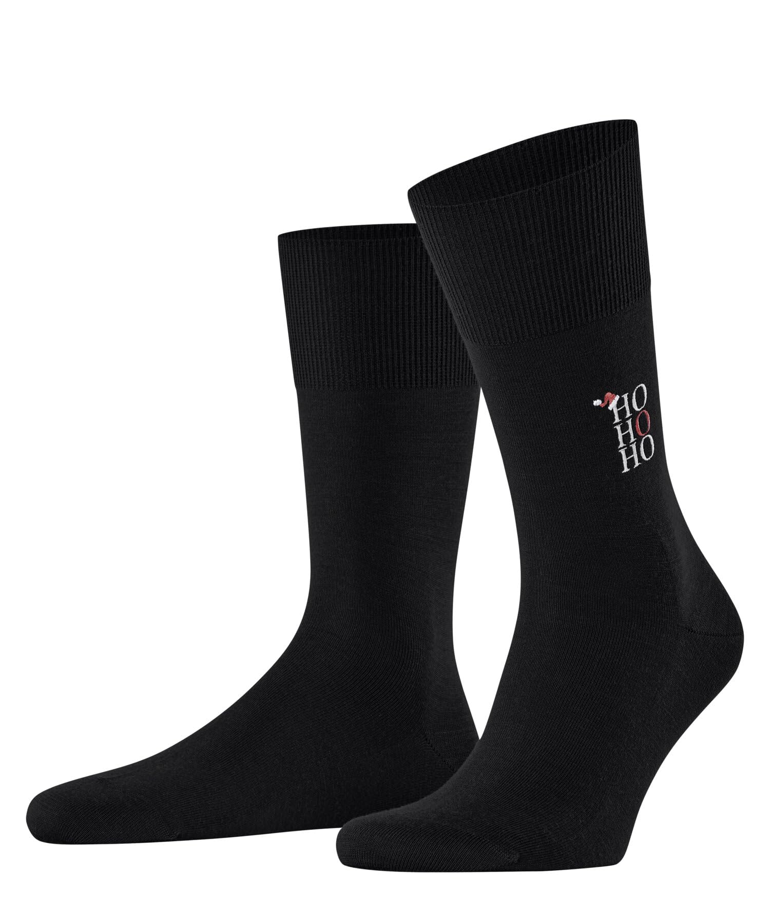 FALKE Herren Sensitive London Socken druckfreier Komfortbund flache Naht gegen Druckstellen komfortabel Diabetiker Alltag Business atmungsaktive nachhaltige biologische Baumwolle 1 Paar 45-46 Schwarz Black 3000 Ho Ho Ho Angebot bei HelloDeals