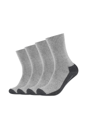 Camano Unisex Sportsocken Atmungsaktiv Robust Tennis Pro Tex Komfortbund ohne Einschneiden pro tex 4er Pack 39-42 Grau Angebot bei HelloDeals