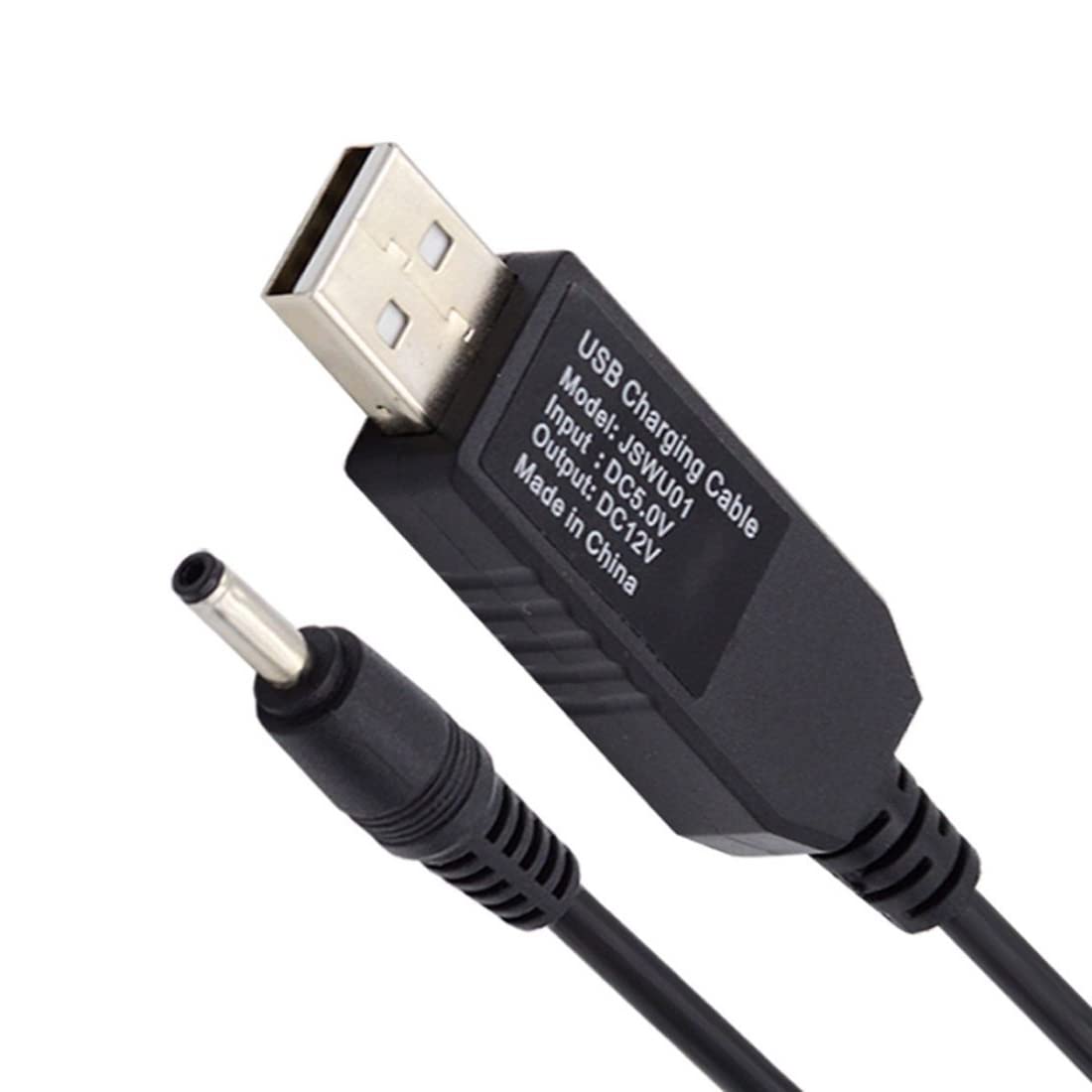 ChenYang USB Boost Ladekabel 3,28 Fuß, USB 2.0 DC 5V auf DC 12V 3,5x1,35mm Boost Stromkabel für Router/optisches Modem 3.5x1.3mm Black Angebot bei HelloDeals