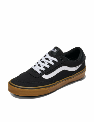 Vans Herren Turnschuhe Brooklyn Aus Wildleder, Black/Asphalt 46 EU Canvas Black Gum Angebot bei HelloDeals