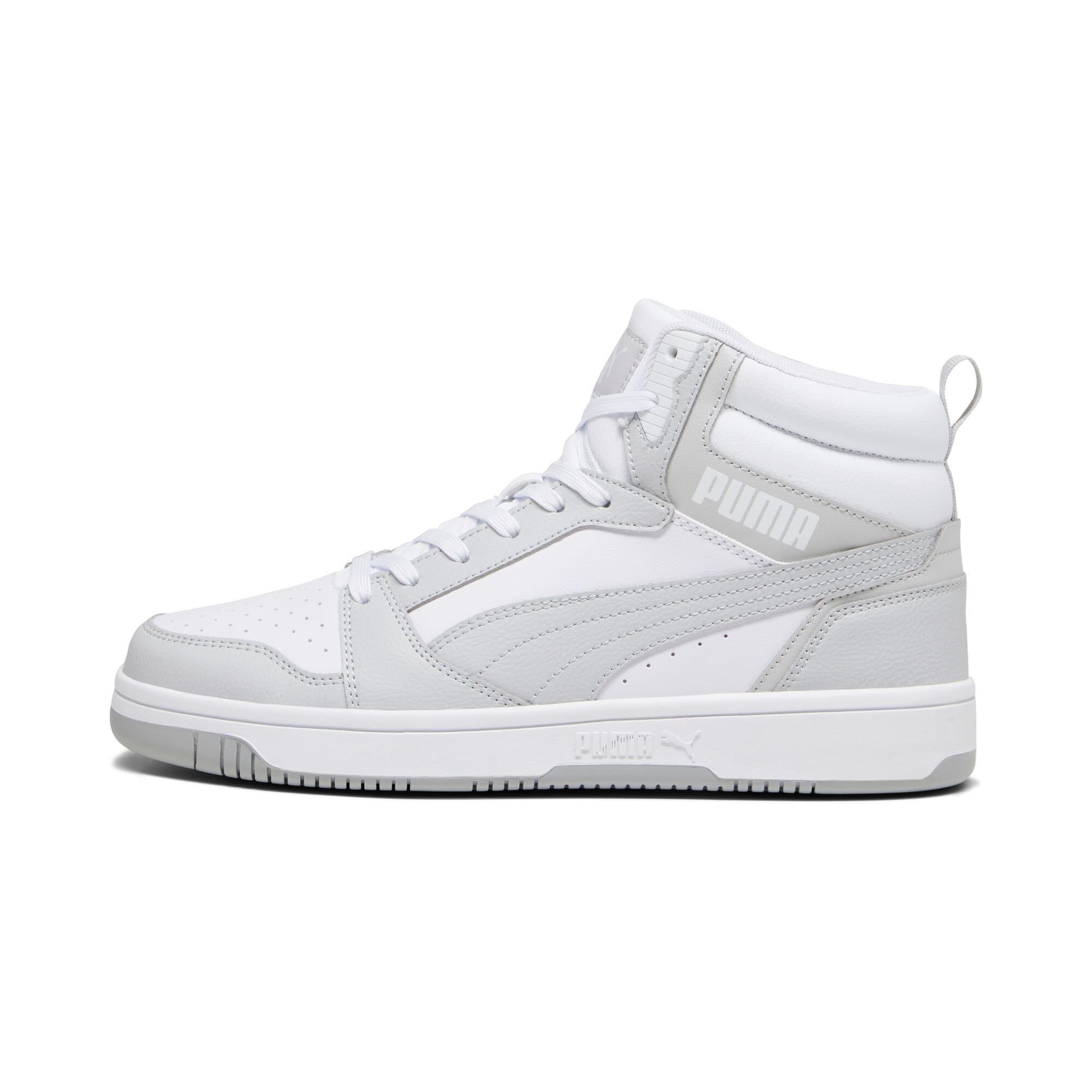 Puma Unisex Rebound V6Sneaker 47 EU Puma White Ash Gray Angebot bei HelloDeals