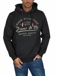 riverso Hoodie Herren Regular Fit RIVArmin Kapuzenpullover Pullover Print Beige Grün Grau Blau Navy Schwarz S M L XL XXL 3XL 4XL 5XL 3XL Black-tahiti Pearl Grey-formula Red Angebot bei HelloDeals