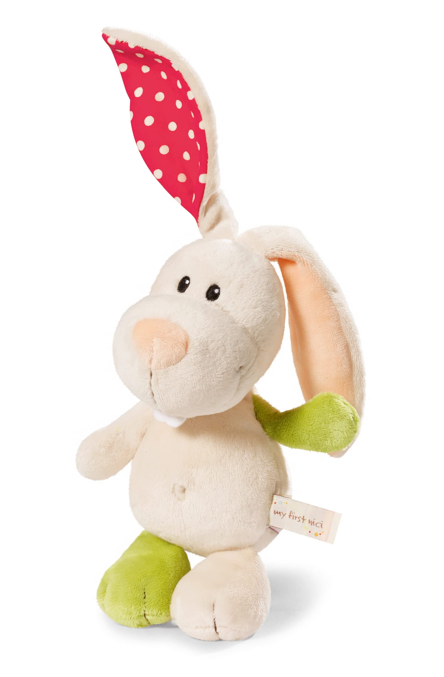NICI 39685 Schmusetier Hase Tilli 25cm - Stofftier für Babys, Kleinkinder und alle Kuscheltierliebhaber - beige, 1 Stück (1er Pack) Single Angebot bei HelloDeals