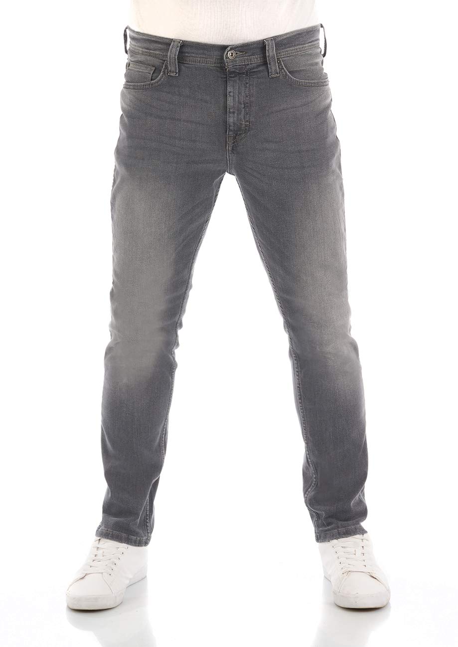 MUSTANG Jeans Herren Stretch Slim Fit Vegas Jeanshose Hose Denim Schwarz Grau Blau 30 31 32 33 34 36 38 40 42 44 33W / 34L Denim Grey (4500-313) Angebot bei HelloDeals