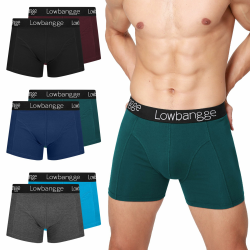 Boxershorts Herren (6er Pack) mit 3D Anti-Rutsch-Bund & 3cm längeren Beinansatz – 24h Premium Komfort gegen Druckstellen für Büro, Sport und Alltag 6x: Farben 6 L Angebot bei HelloDeals