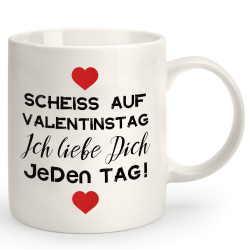 Valentinstag Tasse Geschenk für sie,Valentinstag Tasse Geschenk Ihn,11OZ lustige Kaffeebecher Geschenkidee zum Valentinstag,Perfekte Valentinstagsgeschenk für Männer Freund Freundin Angebot bei HelloDeals