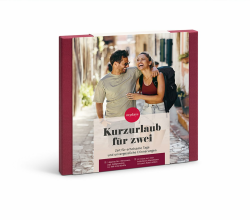 mydays Geschenkbox Kurzurlaub für Zwei; Erlebnis verschenken oder selbst erleben; Gutschein für 2 Person(en) Angebot bei HelloDeals