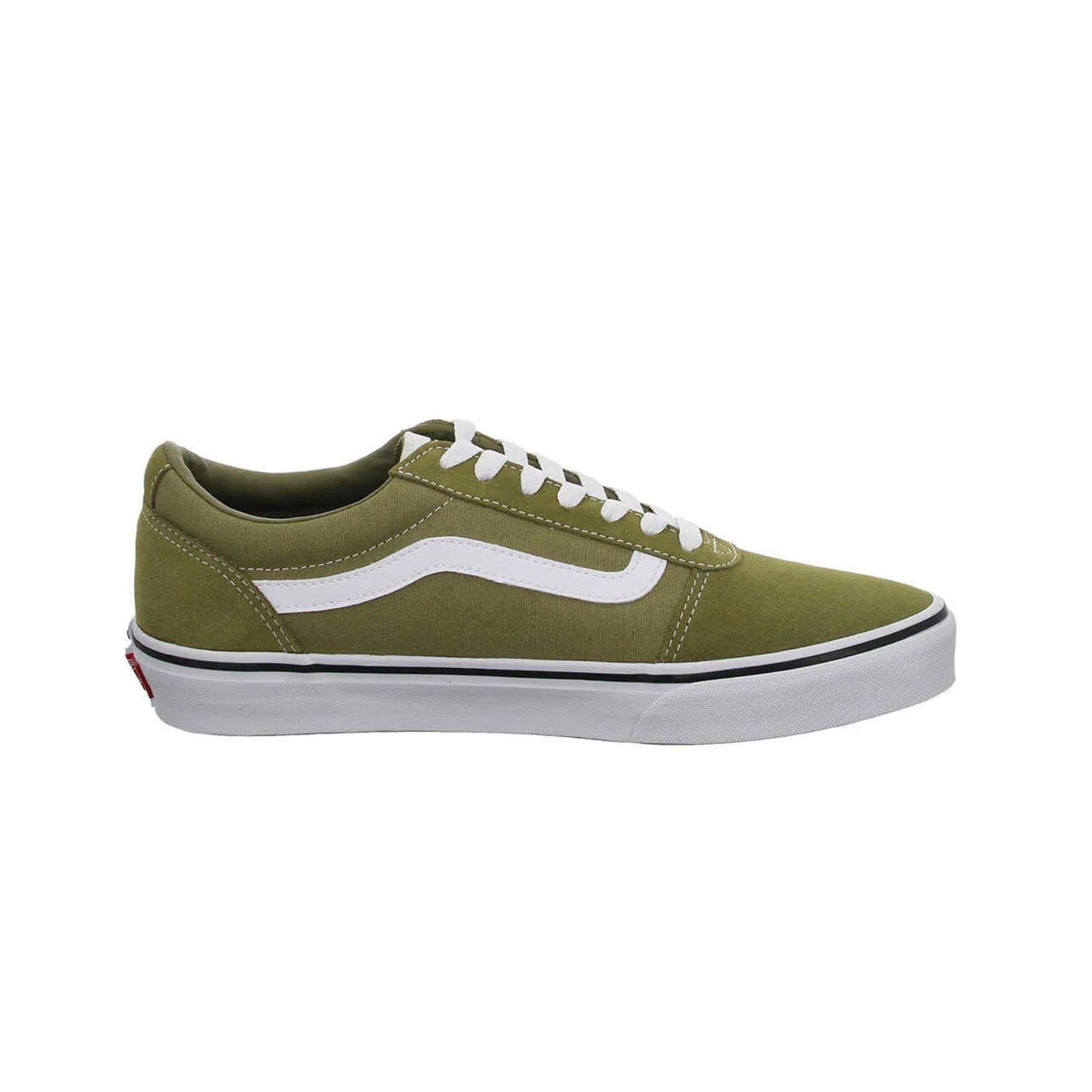 Vans Men's Filmore Decon Suede Canvas Trainers, Black/Black 44 EU Suede Canvas Olive White Angebot bei HelloDeals