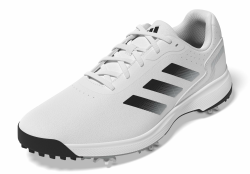 Adidas Herren Traxion Response Golf Schuhe 41 1/3 EU Ftwr White Core Black Silver Met Angebot bei HelloDeals