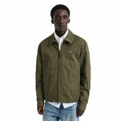 GANT Herren Cotton Windcheater Jacket Jacke 4XL JUNIPER GREEN Angebot bei HelloDeals