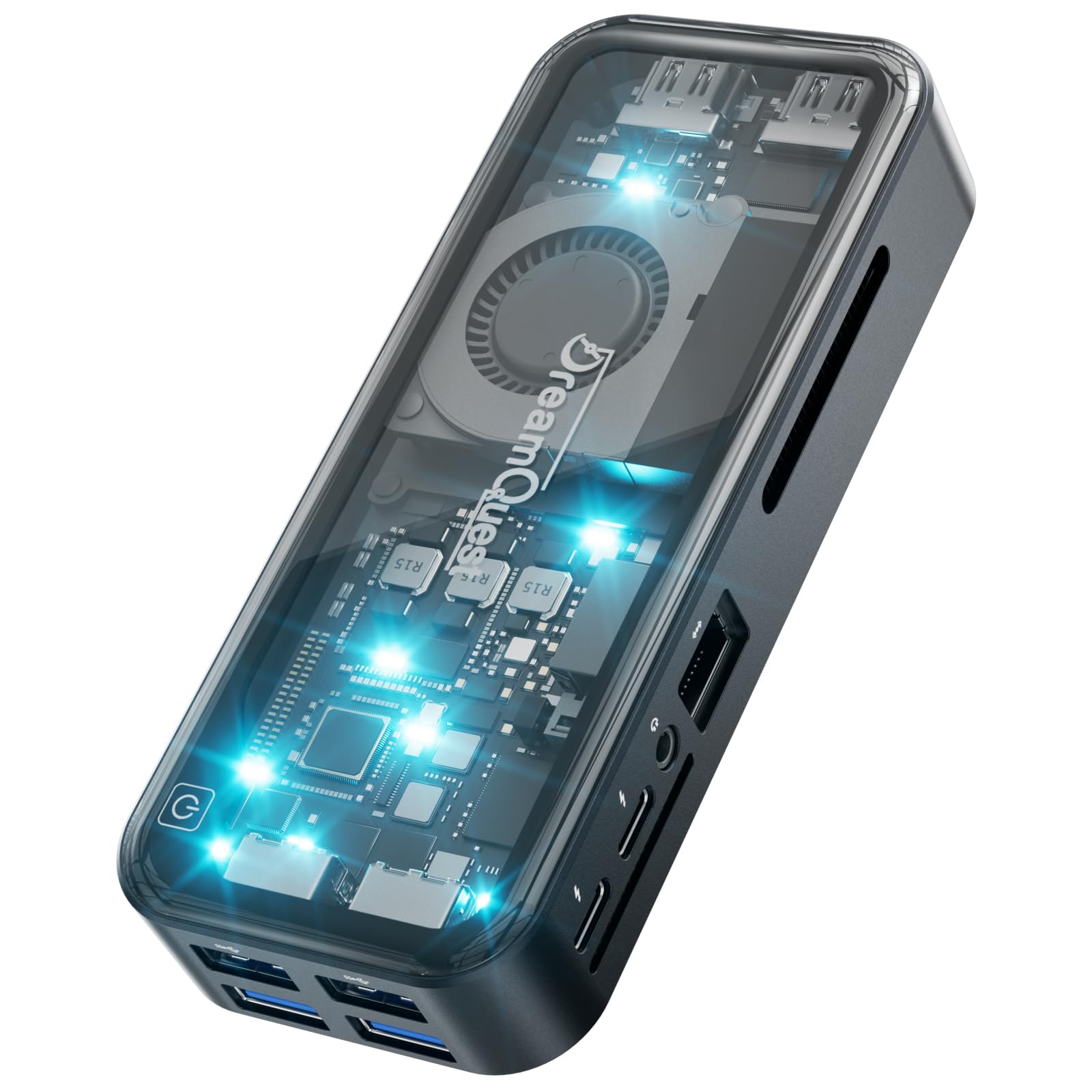 DreamQuest Mini PC Windows 11 Pro 12GB DDR5 512GB M.2 SSD Intel N95 (bis zu 3.4Ghz) PC Stick mit 2X HDMI/2xType C(Max 10Gbit/s)/WiFi 6/BT5.3/4x USB3.2(10Gbit/s) für Home/Büro/Kommerzielle New N95-12GB+512GB Mini Plus Angebot bei HelloDeals