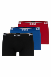 BOSS Herren Trunk 3P Power Dreier-Pack eng anliegende Boxershorts aus Stretch-Baumwolle mit Logo am Bund Multi-Pack: Boxershorts XS Open Miscellaneous 992 Angebot bei HelloDeals