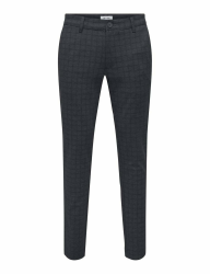 Only & Sons Herren Onsmark Check 020918 Pant 32W / 34L Dark Navy Angebot bei HelloDeals