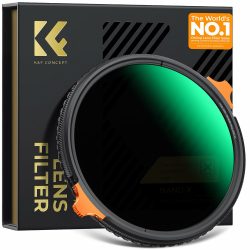 K&F CONCEPT Nano-X True Color ND Filter 82mm Polfilter&ND2-ND32（1-5 Blendenstufen） 2-in-1 multifunktionaler CPL&Graufilter Angebot bei HelloDeals