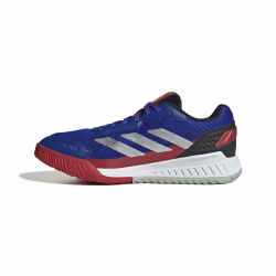 Adidas Herren Courtquick Mens Padel Schuhe 37 1/3 EU Lucid Blue Silver Metallic Lucid Red Angebot bei HelloDeals