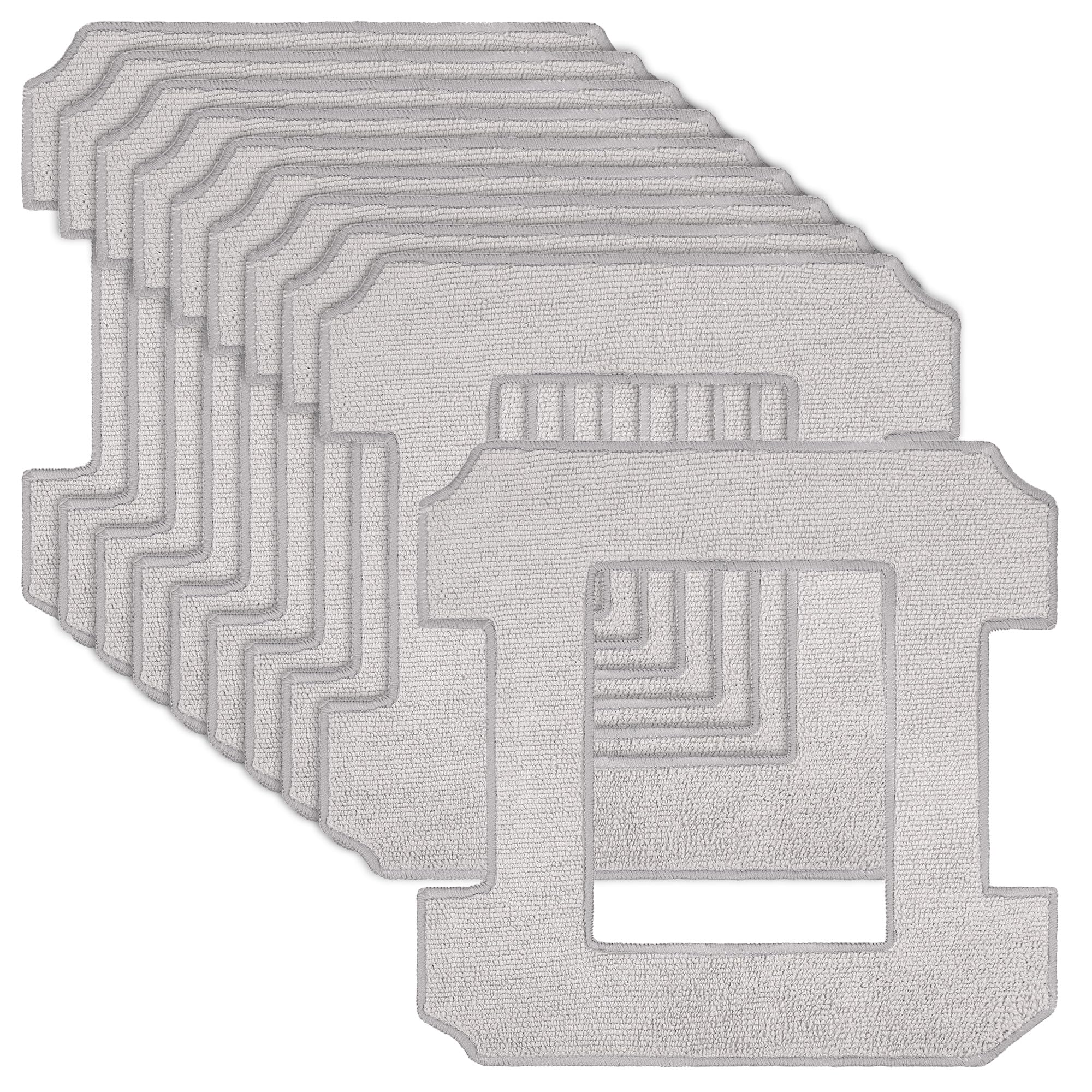 10 Stück Reinigungspad Kompatibel mit Ecovacs Winbot W1 / W1 Pro / W2 Omni / W2 Fensterputzroboter, Waschbare Mikrofaser Wischtücher für Effektiv Staub Fenstern Flecken Angebot bei HelloDeals