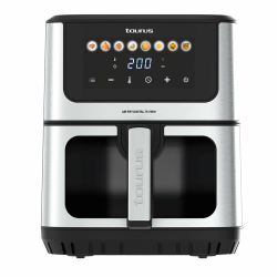 Taurus – Heißluftfritteuse Air Fry Digital 7S View, 1600W, 6,5L, 8 Programme, Touchscreen, Signalton, gleichmäßiges Garen, BPA-/PFOA-frei, Cool-Touch-Griff, Online-Rezepte Angebot bei HelloDeals