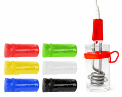 ROMMELSBACHER Reisetauchsieder RTG 351 - wärmeisolierter Griff, Überhitzungsschutz, mit Hartglasbecher (200 ml) und Etui (Farbe variabel), 350 Watt, Edelstahl Angebot bei HelloDeals