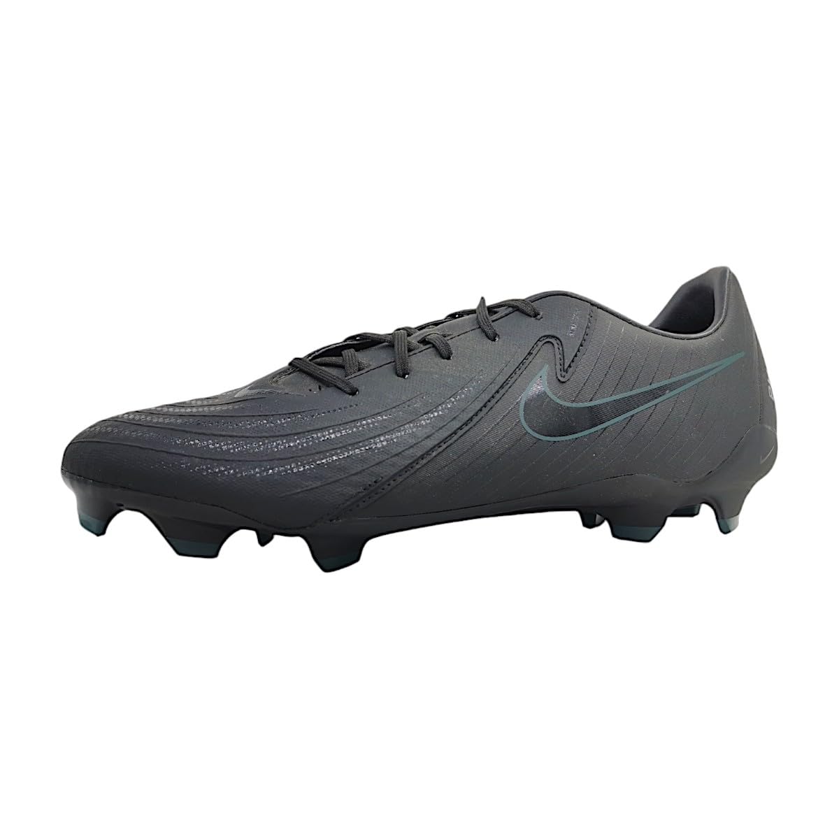 Nike Phantom GX 2 Academy MG Low-Top-Fußballschuh, FD6723 38.5 EU Black Black Deep Jungle Angebot bei HelloDeals