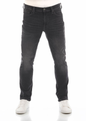 MUSTANG Jeans Herren Stretch Slim Fit Vegas Jeanshose Hose Denim Schwarz Grau Blau 30 31 32 33 34 36 38 40 42 44 36W / 36L Denim Black (4000-883) Angebot bei HelloDeals